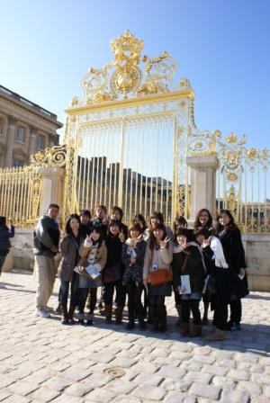 ヴェルサイユ宮殿入口