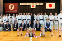 【空手道部】全九州学生空手道選手権大会において、男子個人組手2階級で優勝！！