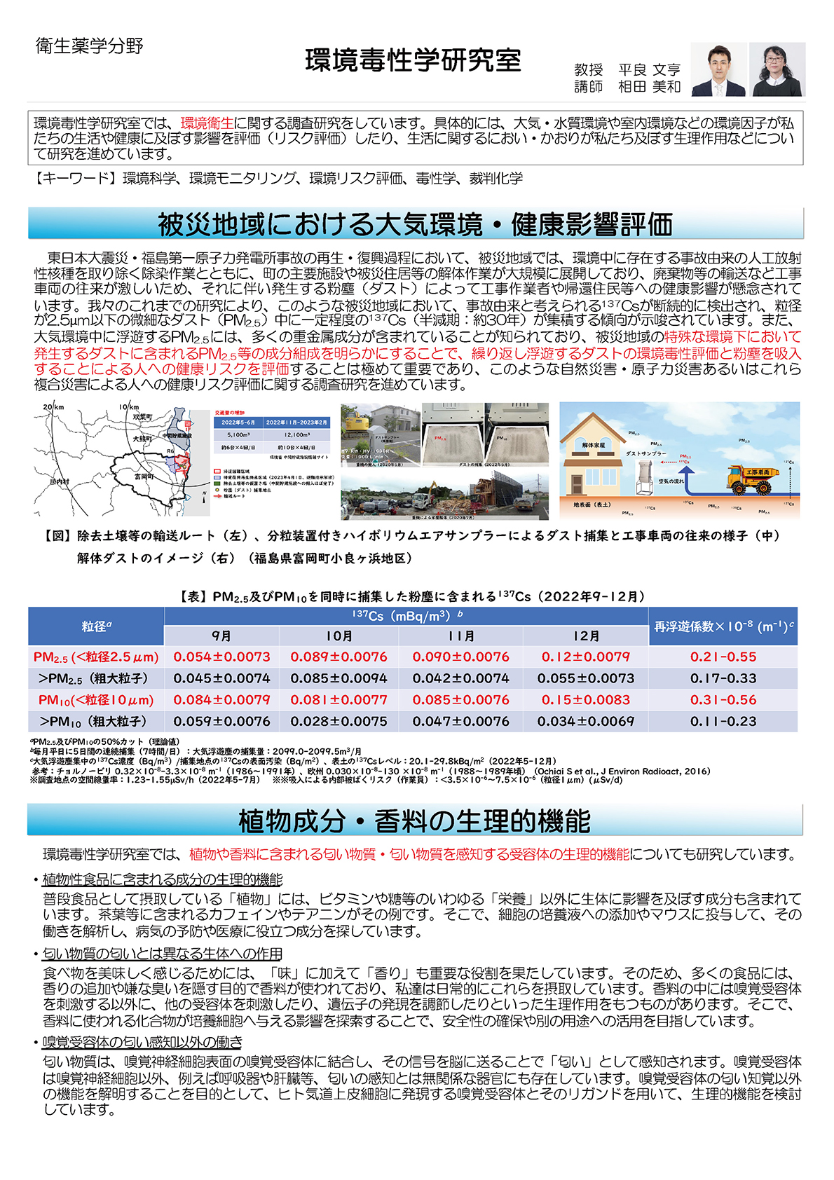 環境毒性学ポスター