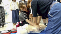 AED講習会 実技