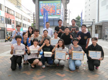 西日本豪雨　街頭募金活動