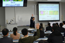 【薬学科】第1回 日本生物学オリンピック予選・本選問題解説会及び講演会を開催しました。