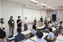 【国際交流】九州文化学園中学校サマースクール生が留学生と交流しました。
