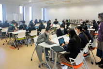 【国際交流】九州文化学園中学校2年生が留学生と交流しました。