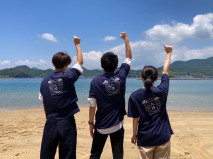 【国際観光学科】学生が川棚大崎海水浴場で海の家を運営します！　国際大生特典アリ