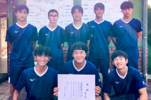 【テニス部】令和4年度 九州学生テニスチャレンジカップ 男子3位