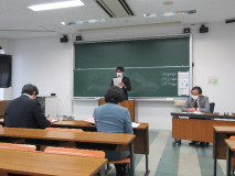 【大学院】人間社会学研究科修士論文公開試問会が行われました。