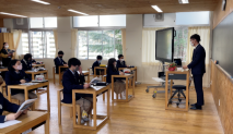 【社会福祉学科】九州文化学園小中学校において「キャリア学習（学科紹介）」を開催しました