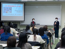 【健康栄養学科】長崎県栄養士会会長による養成校訪問が行われました。