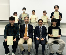薬学部学業奨励賞 受賞者