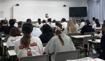 【健康栄養学科】学内合同企業研究セミナーを開催しました