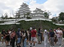 美しい島原城に感激