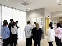 所内見学　企画・環境科、地域環境科、生活化学科の見学を行いました。
