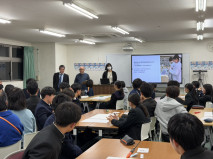 【薬学科】佐世保市内予備校・智翔館とのタイアップ企画 〜未来をひらく“まなび”の力〜「トップリーダーと学ぶワークショップ2025」を開催しました