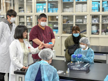 薬剤師の実習体験「注射剤の調製」