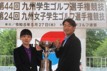 【ゴルフ部】河野（観光3年）、九州女子学生ゴルフ選手権、優勝！全国大会出場へ