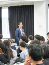 【キャリア支援】令和８年度合同企業説明会「ＮＩＵ就活フェア」を開催しました