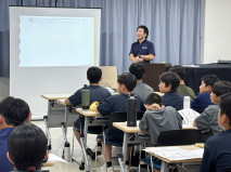 【健康栄養学科】中学軟式野球クラブチームに所属する選手および保護者へのスポーツ栄養講話の実施