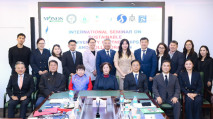 【薬学科・国際交流】モンゴル薬科学大学で多国間国際共同研究プロジェクト構築に関する会議に参加しました