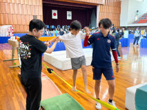 【国際観光学科】キッズスポーツ体験会をサポートしました！