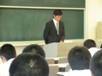 【社会福祉学科】長崎総科大学付属高校の生徒さんが来学されました