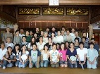 留学生暑假日本寺庙体验（留学生が座禅を体験しました）