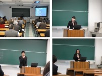 【大学院】 平成22年度人間社会学研究科中間発表会（秋季入学生）が開催されました。
