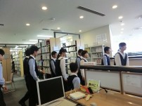県立長崎明誠高等学校1年生が大学見学で来訪しました。
