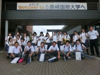 長崎県立清峰高等学校一年生の皆さんが、本学を体験訪問！