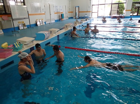スポーツ実習水泳